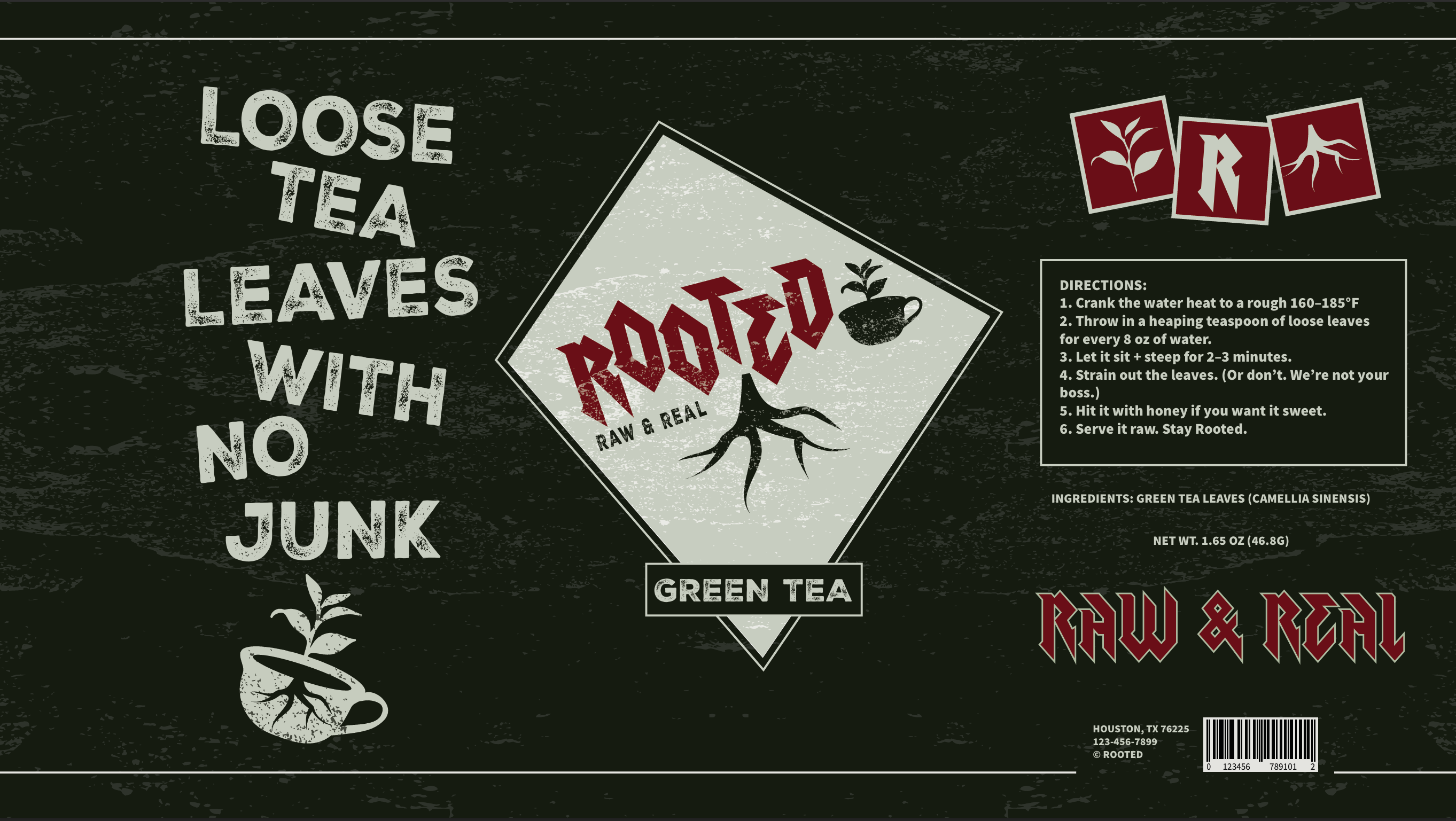 Rooted packaging design